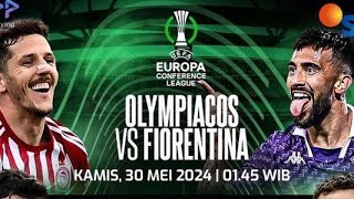 Olympiakos vs Fiorentina Live Full Match FINAL UEFA Europa Conference League 20232024 Efootball 24 [upl. by Damali]