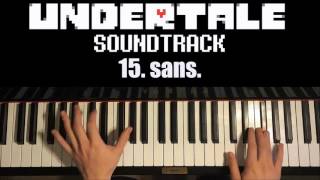 Undertale OST  15 sans Piano Cover by Amosdoll [upl. by Kramlich]