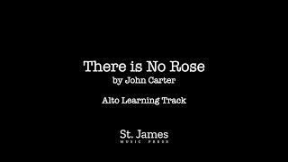 There is No Rose  Alto Learning Track [upl. by Clarke431]