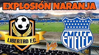 Libertad FC vs Emelec Explosión Naranja 2024 [upl. by Mccallion]