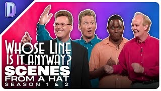 Scenes From A Hat  Whose Line Is It Anyway Season 1 amp 2 HD [upl. by Aihgn]