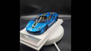 DAVIS GIOVANNI DampG DG180151 NOVITEC FERRARI 488 PISTA METALLIC BLUE [upl. by Hoehne982]