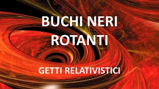 Buchi neri rotanti e getti astrofisici [upl. by Karame]