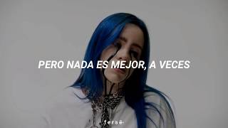 billie eilish  when the partys over  español  vídeo [upl. by Almire]