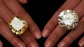 Rare 100 carat diamonds worth millions up for auction [upl. by Burr]