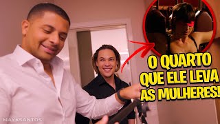 THIAGO FINCH Mostra o Quarto Vermelho 🔥 😈  Vlogs [upl. by Addiel]