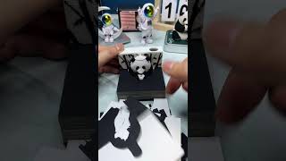 Panda 3D Art Sticky Notes Tear Away with Pen HolderCreative Desk Post Notes DIY Notes Notepad gift [upl. by Marissa]