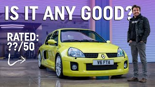 Richard Hammond welcomes Shmees legendary Clio V6 to The Smallest Cog [upl. by Lalita]