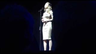 Prayer  Live by Hayley Westenra in Christchurch 2011 [upl. by Mannuela94]