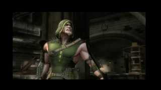 Injustice Gods Among Us Green Arrow vs Flash ps 3 xbox 360 [upl. by Carmena]