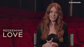 Redeeming Love  Interview With Cast  Cinemark Theatres [upl. by Lynnet]