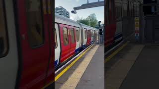 District line S7 Stock 21568 departing Acton Town [upl. by Rekyr589]