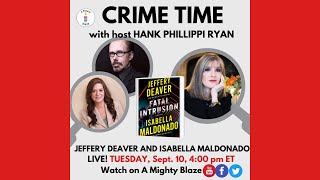 Hank Phillippi Ryan interviews Jeffery Deaver and Isabella Maldonado [upl. by Whiteley740]