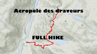 Full Hiking Acropole des Draveurs in Parc national des Hautes‑Gorges  4K SEPAQ [upl. by Aileahcim]