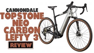 Cannondale Topstone Neo Carbon Lefty 3 Bike Review What You Need to Know Insider Insights [upl. by Llednil]