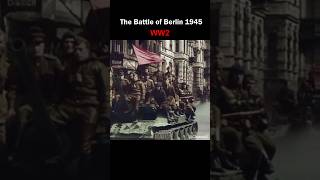 Battle of Berlin 1945  Combat Footage  World War 2 [upl. by Enetsuj]