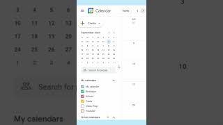 How to use google calendar 🗓️ [upl. by Nellda]