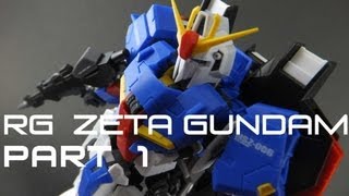 Real Grade RG Zeta Gundam Review Pt 1 Aesthetics and Quality [upl. by Ecniuq281]