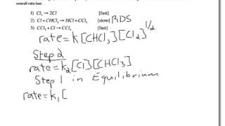 Preequilibrium approximation [upl. by Leen]