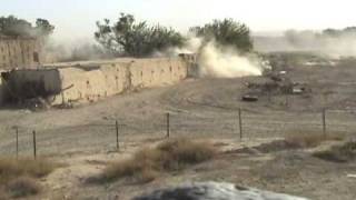 Canadian Combat Outpost Firefight in Kandahar [upl. by Nner]