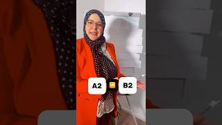 Deutsch  Wortschatz A2🆚B2 المانيا almanya ألمانيا deutschkurs german shortvideo [upl. by Nitniuq90]