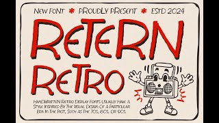 Retern Font Download [upl. by Ennaej]