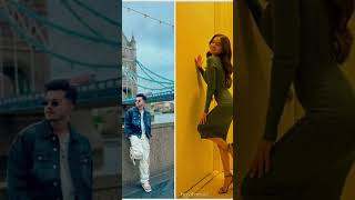 12 ladke song Anushka sen and riyaz ali WhatsApp status video shorts viralvideo tranding [upl. by Acinoj]