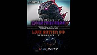 Monsterverse vs DC Part 6 [upl. by Endor]