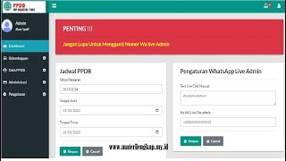 Aplikasi PPDB Online Terbaru Tahun 20232024 Sesuai Dapodik dan Emis [upl. by Ylsel]