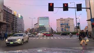 Milan 4K Evening colours  Driving Downtown [upl. by Neram958]