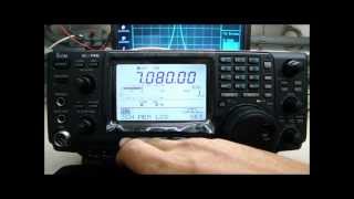 ICOM IC746 ALIGNMENT and TESTS  ALPHA TELECOM [upl. by Lawtun]