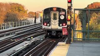 IND Fulton St Line R46R179R211 A train action  80th StreetHudson St [upl. by Seligmann673]