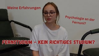 Meine Erfahrungen mit einem Psychologie Fernstudium [upl. by Etteraj]