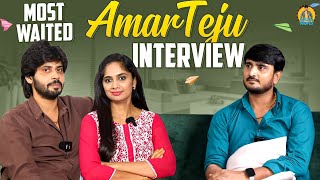 MOST WAITED Amar Teju interview 😍 Lollas World  Amardeep Chowdary  Tejaswini Gowda [upl. by Anwat]