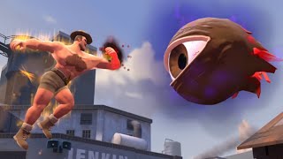 TF2 Saxton Hale VS Scream Fortress Bosses [upl. by Shanda742]