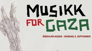 Nosizwe  Musikk for Gaza  Rådhusplassen 2014 [upl. by Jarietta]