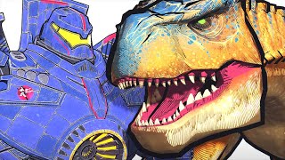 Gipsy Danger vs Tigrex Part 23  Animation [upl. by Esidarap435]