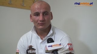 Artur Szpilka po wygranej z Brianem Minto [upl. by Questa116]