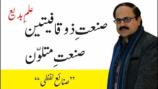 Sanat e Zu Qafiatain  Sanat e Mutlawwan  صنعتِ ذوقافیتین  صنعتِ متلون [upl. by Alberik]