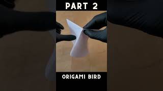 Origami Bird Tutorial How to Fold a Beautiful Paper Crane Part 2 [upl. by Atiras136]