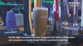 Qatar Bans Beer At FIFA World Cup Stadiums [upl. by Olli813]