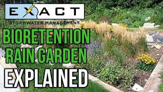 Stormwater BMP Bioretention Rain Garden  Explained [upl. by Cline]