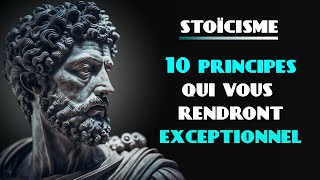 Marc Aurèle  10 Principes STOÏCIENS pour une vie meilleure [upl. by Sandell]