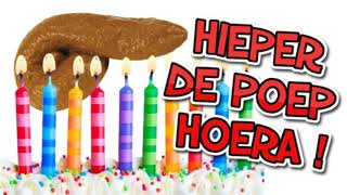 VIEZE VERJAARDAG LIEDJES Hieperderpoep Hoera Grappige liedjes [upl. by Geibel]