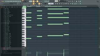 FL Studio RampB Beat Tutorial  EASY [upl. by Malita]