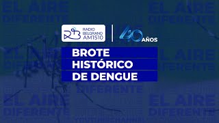 BROTE HISTÓRICO DE DENGUE  NOTA CON EL DR MAURICIO JUÁREZ RIVERA [upl. by Akcired]