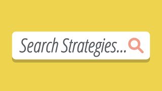 Basic Search Strategies [upl. by Eldrida]