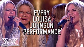 Every LOUISA JOHNSON Performance From X Factor UK 2015 [upl. by Hose124]