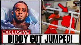 Diddy hospitalized after he got jumped in prison [upl. by Eirovi]