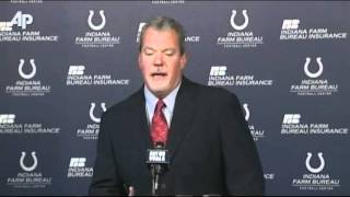 Colts Owner GM Talk About Caldwell Firing [upl. by Ahsoym202]